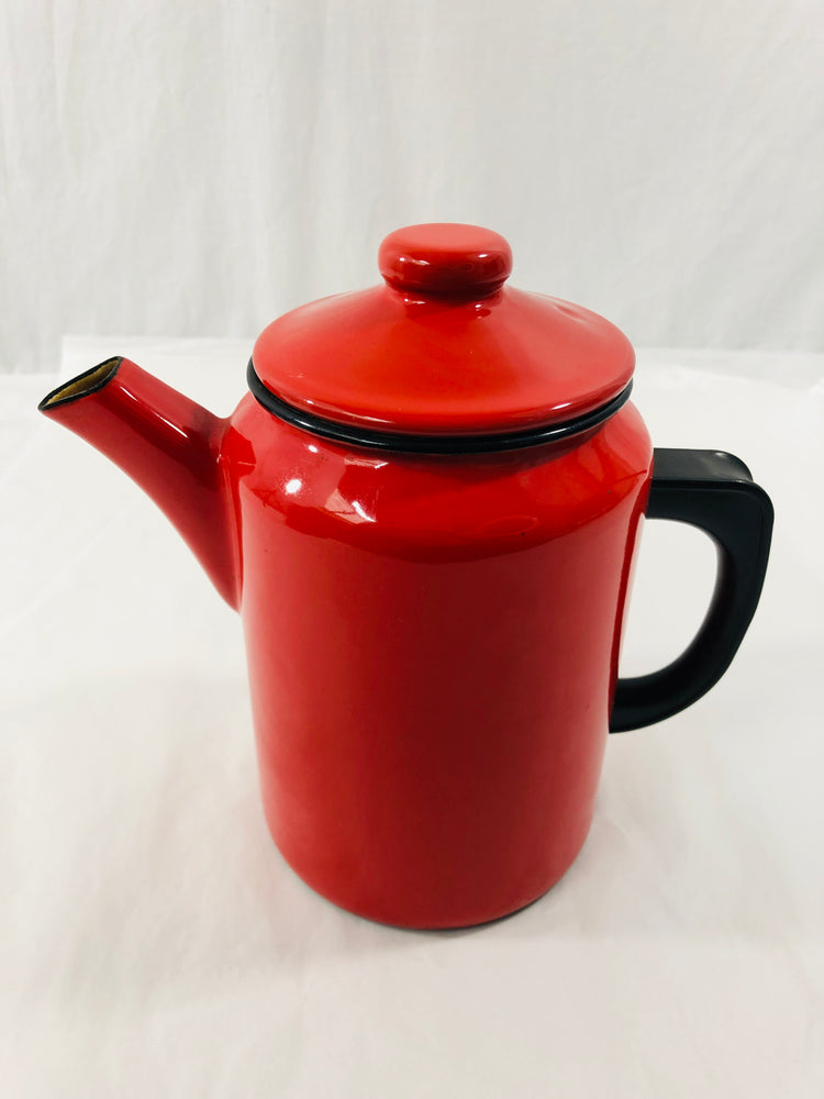 
                  
                    Vintage Kockums Enamelware Coffee Pot - 1.6 L Red (21445)
                  
                