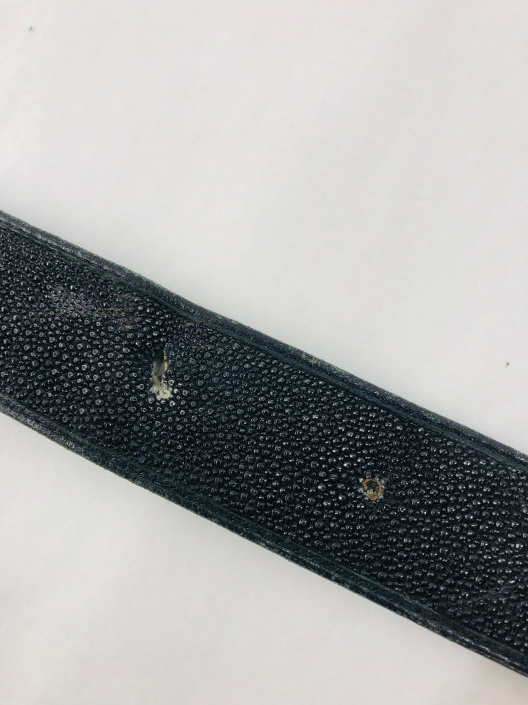 
                  
                    Genuine Stingray Leather belt - Anchor Buckle   (21691)
                  
                
