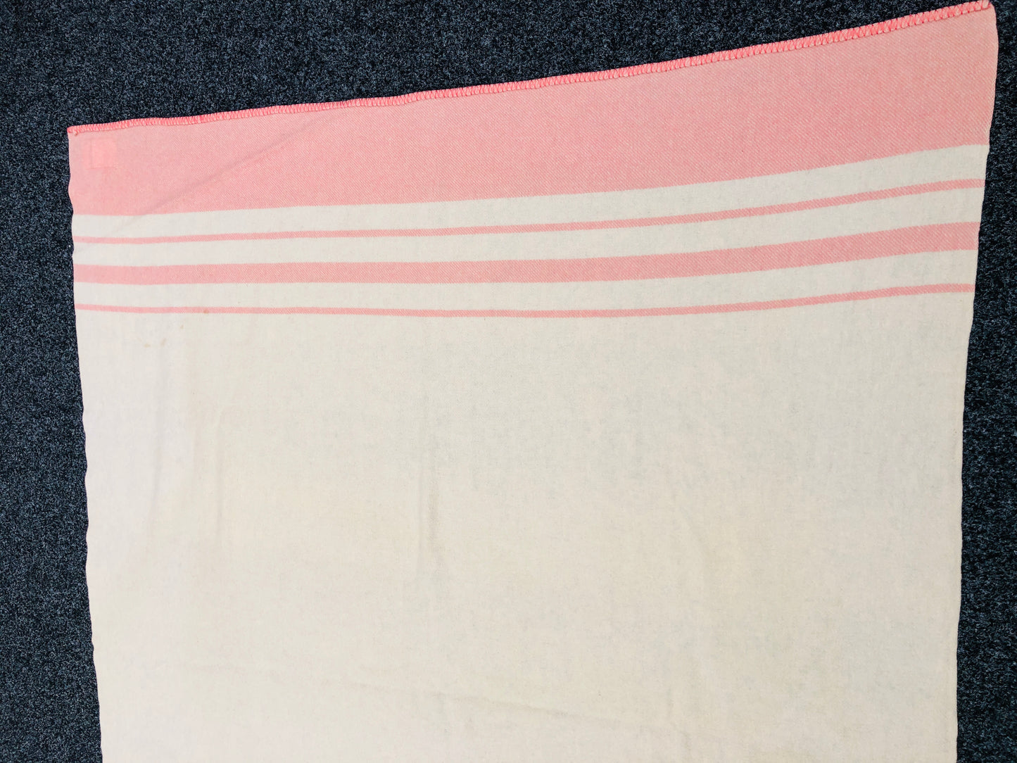 
                  
                    Wool Blanket - Mosgiel - Cream and Pink (16951)
                  
                
