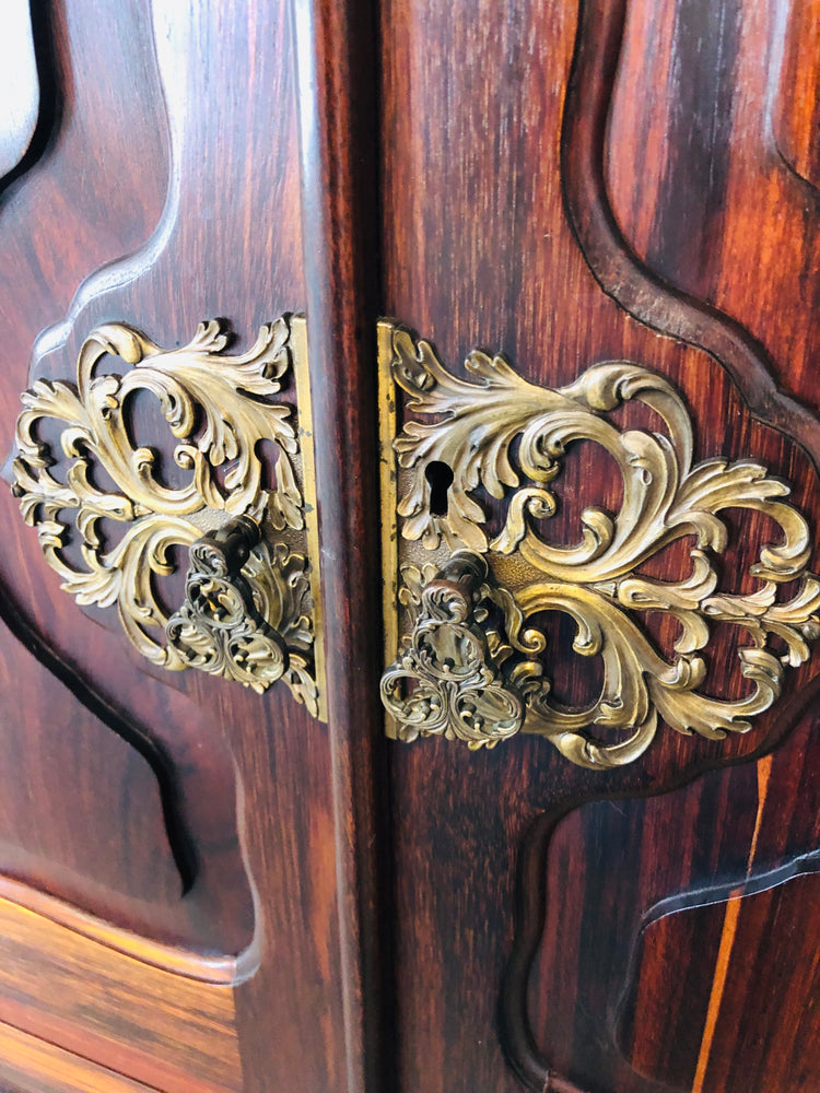 
                  
                    Stunning  Black Teak or Black Stinkwood  4 Door Cabinet (21796)
                  
                