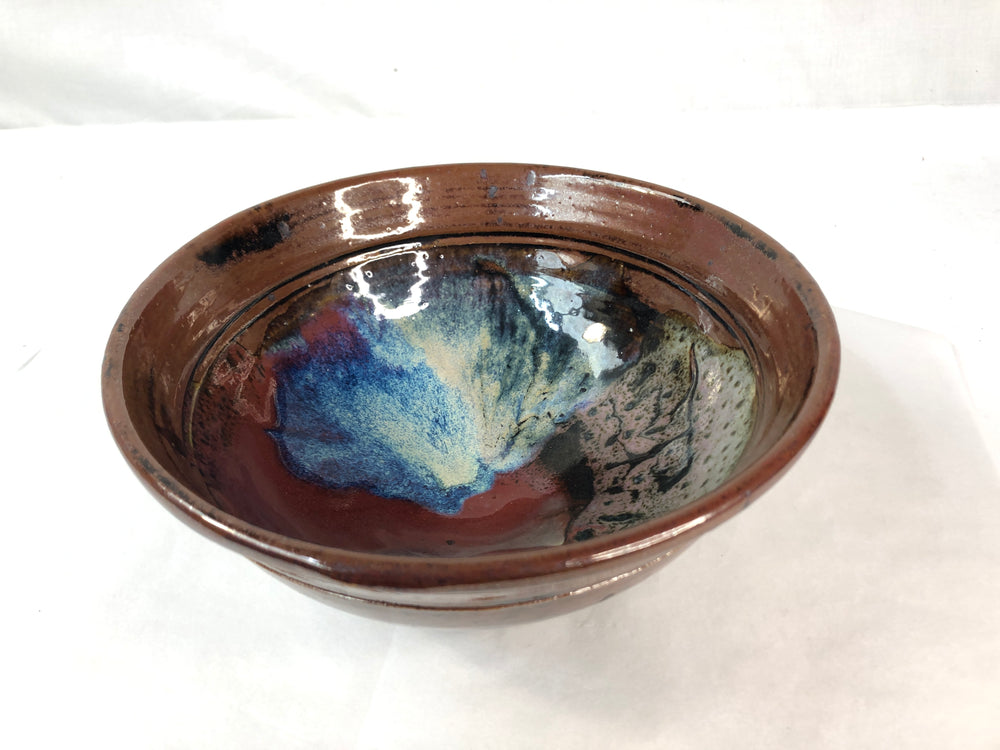 Designer Pottery Bowl - Signed (18312)