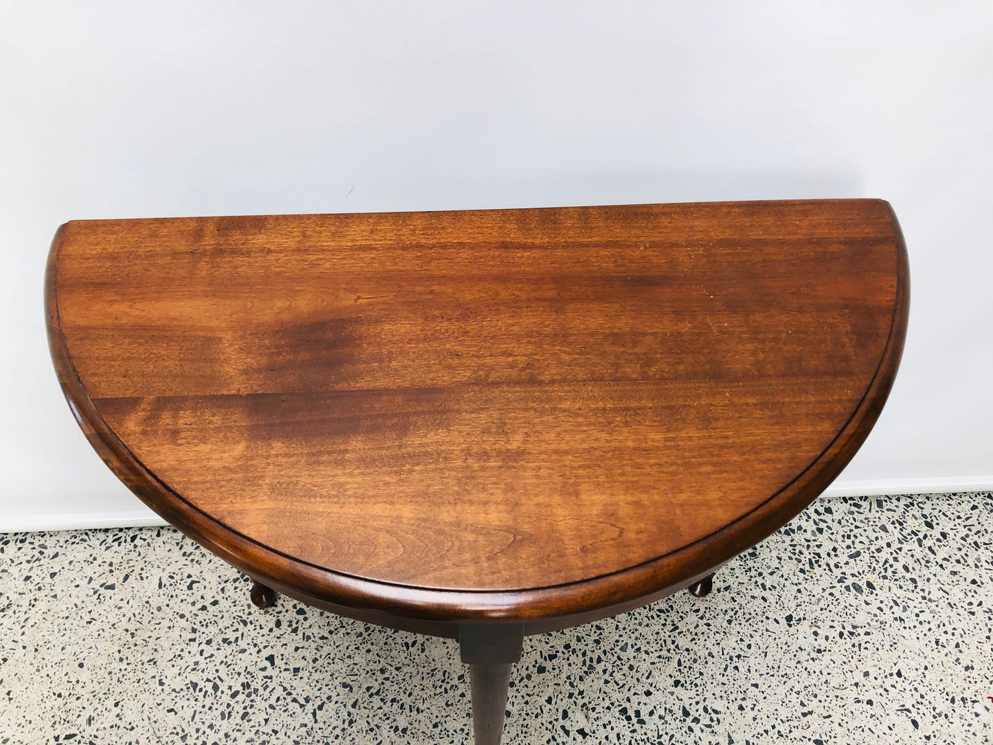 Half Round Mahogany Hall Table (21766)