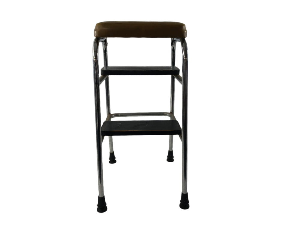 Kitchen Step Stool with Seat (21396)