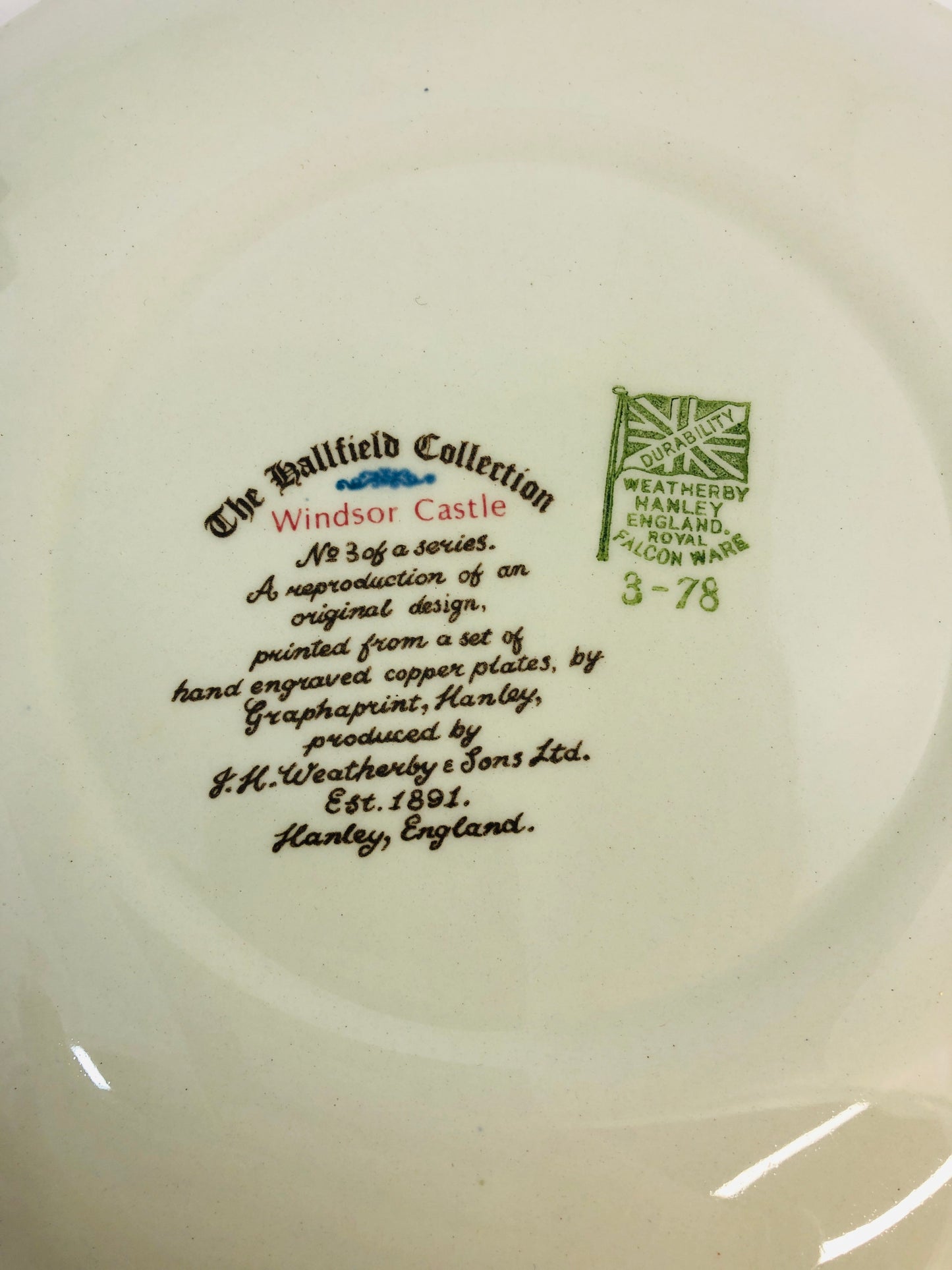 
                  
                    Royal Falcon Ware - Decorative Plate (21357)
                  
                