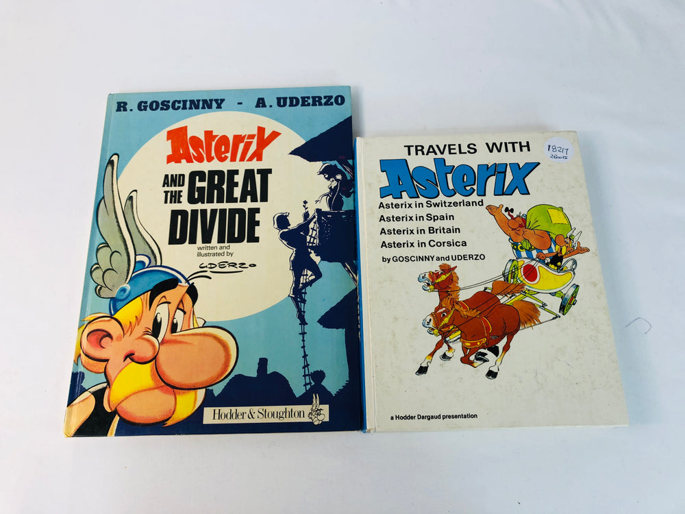 Asterix Books x 2 