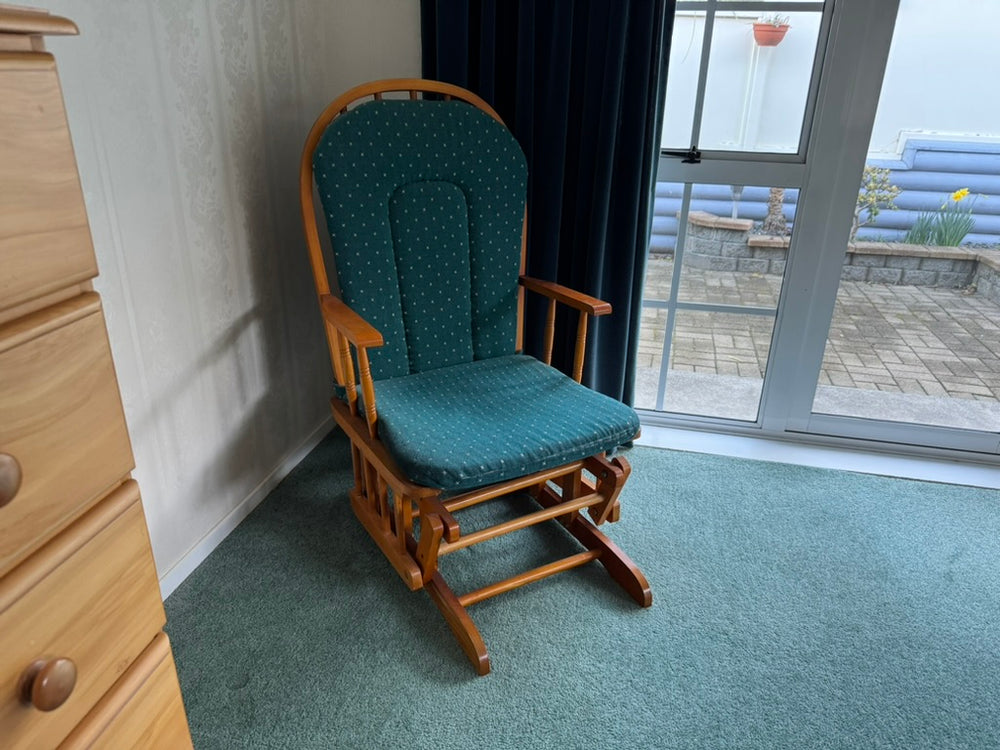 Platform Glider Rocking Chair (21504)