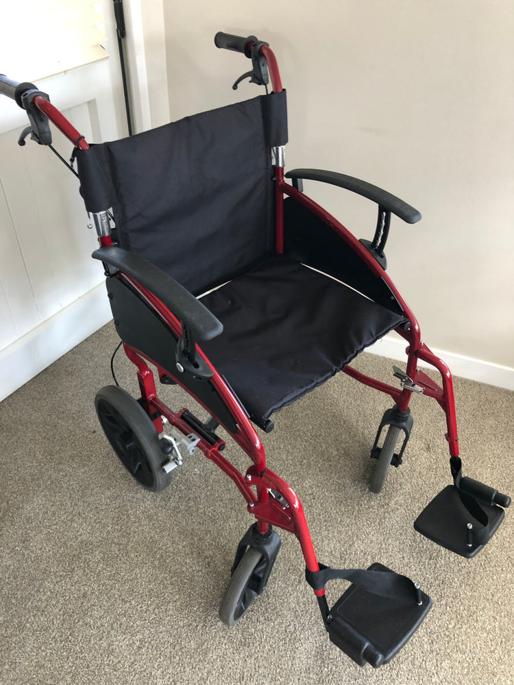 
                  
                    Cubro Traveller Transit Wheelchair (20138)
                  
                