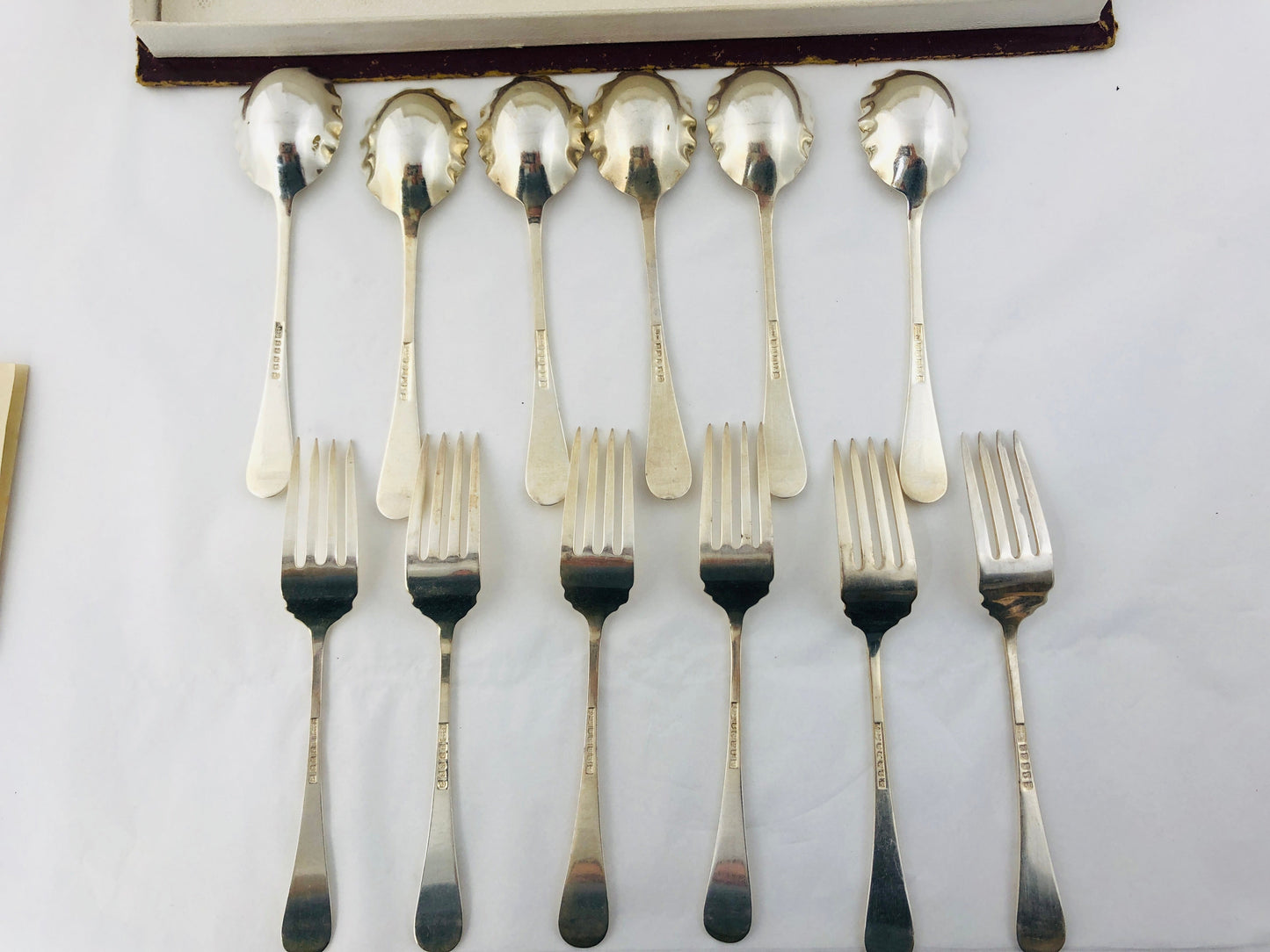 
                  
                    Boxed Set of Dessert Spoons and Forks (21264)
                  
                