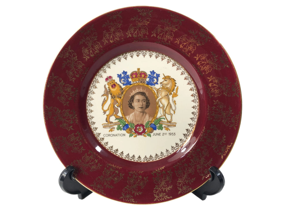 Coronation of Queen Elizabeth Royal Alma Plate (18962)