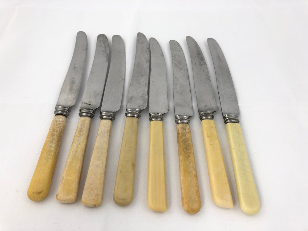 Sheffield - Dinner Knives x 8 (18641)