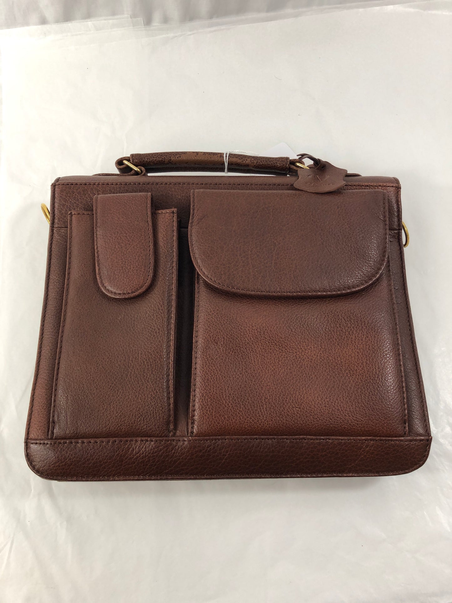 
                  
                    Valenti Genuine Leather Brown Handbag (21428)
                  
                