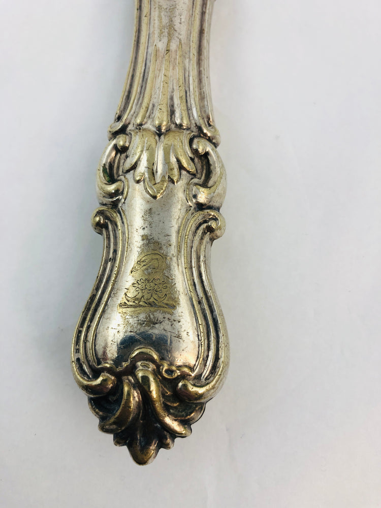 
                  
                    Large J R + P S  Silver Plate Fish Knife (21317)
                  
                