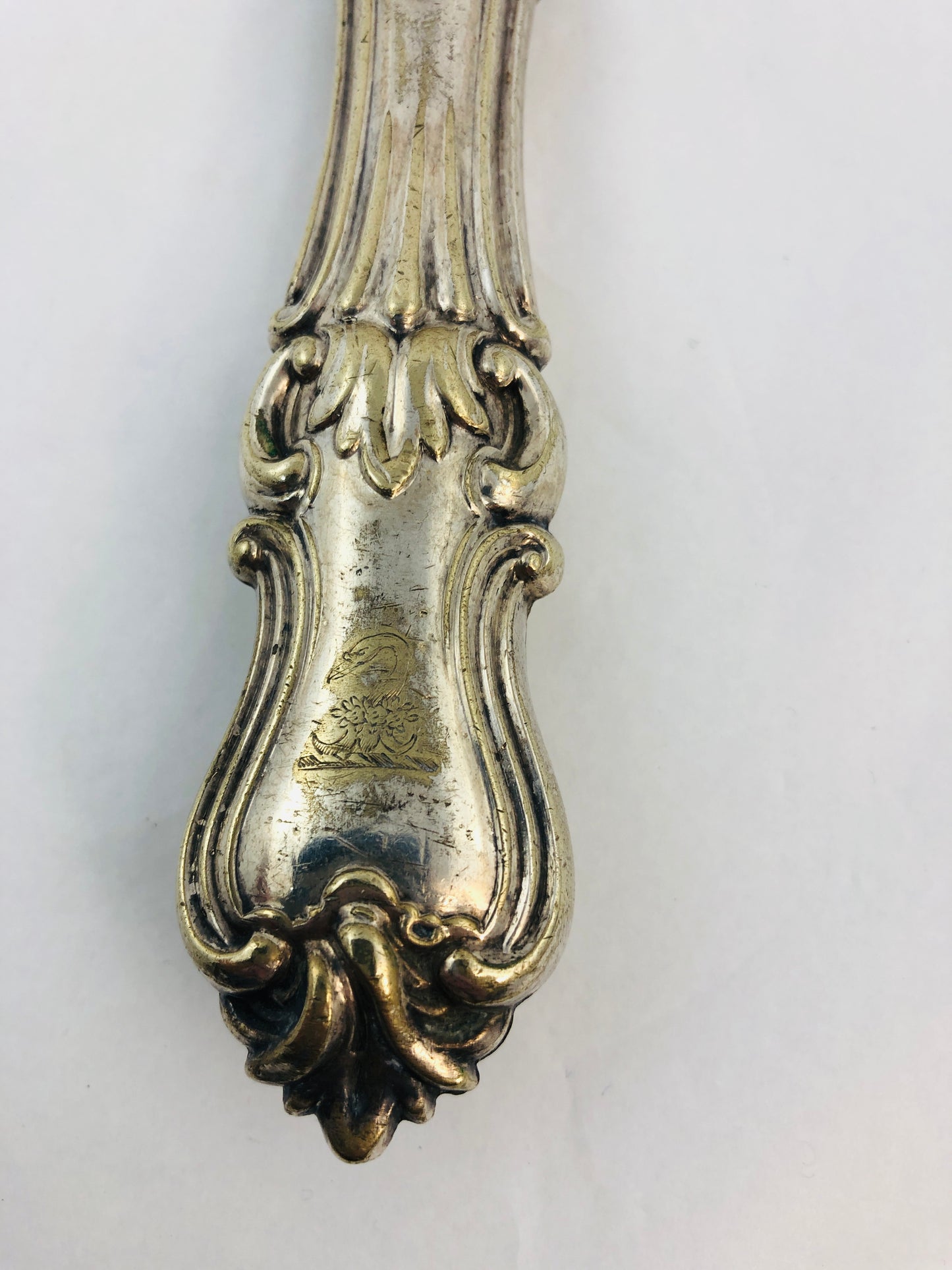 
                  
                    Large J R + P S  Silver Plate Fish Knife (21317)
                  
                