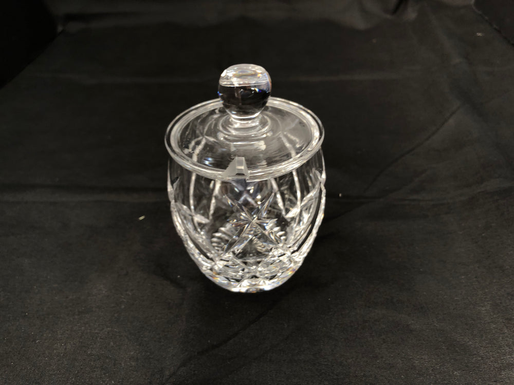 Stuart Crystal Condiment Pot with Lid (20149)