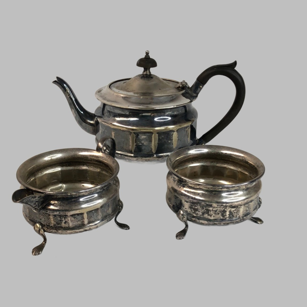 
                  
                    Teapot, Sugar and Milk Jug Silver EPNS (17081)
                  
                