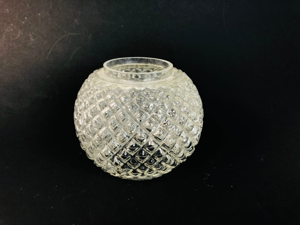 Vintage Globe Light Shade x 1 Diamond Point  (18122)