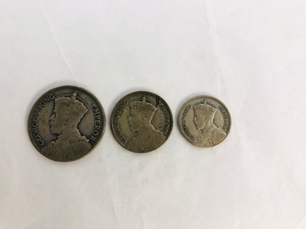 
                  
                    New Zealand 1933 Silver Coins (21738)
                  
                