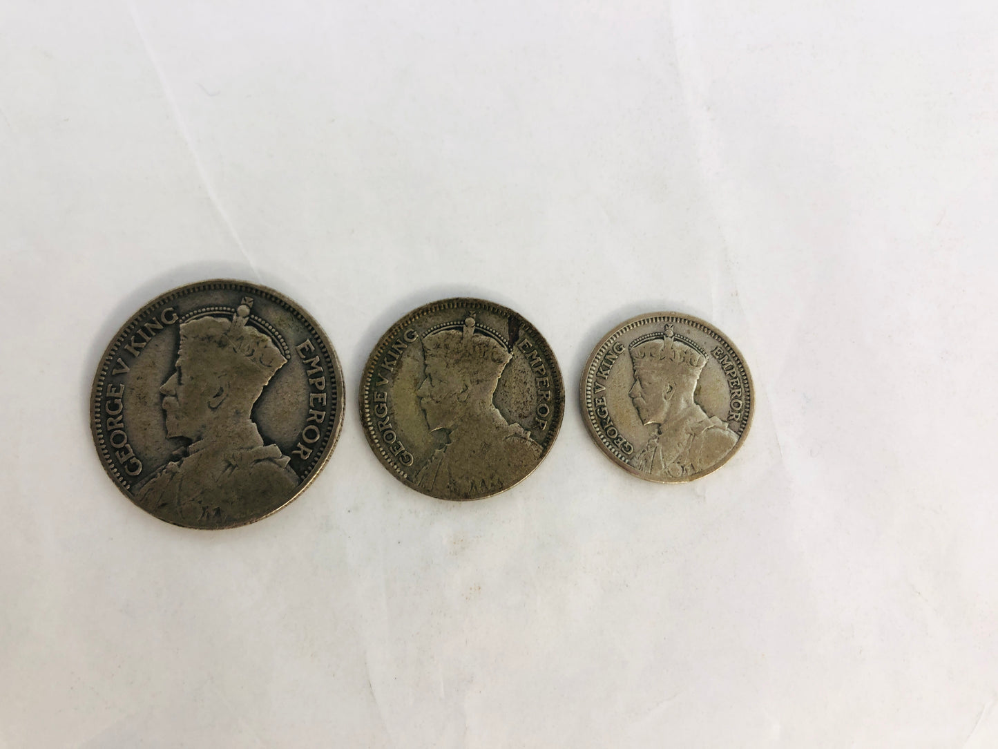 
                  
                    New Zealand 1933 Silver Coins (21738)
                  
                