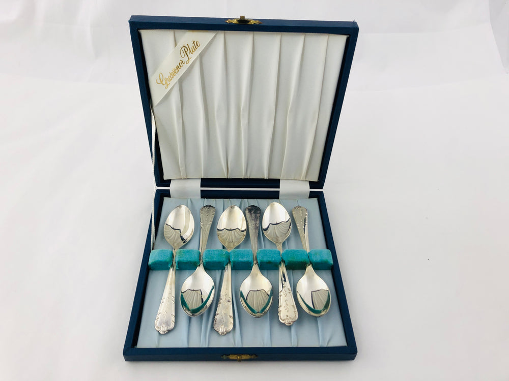 Boxed Grosvenor Plate Teaspoons (21260)