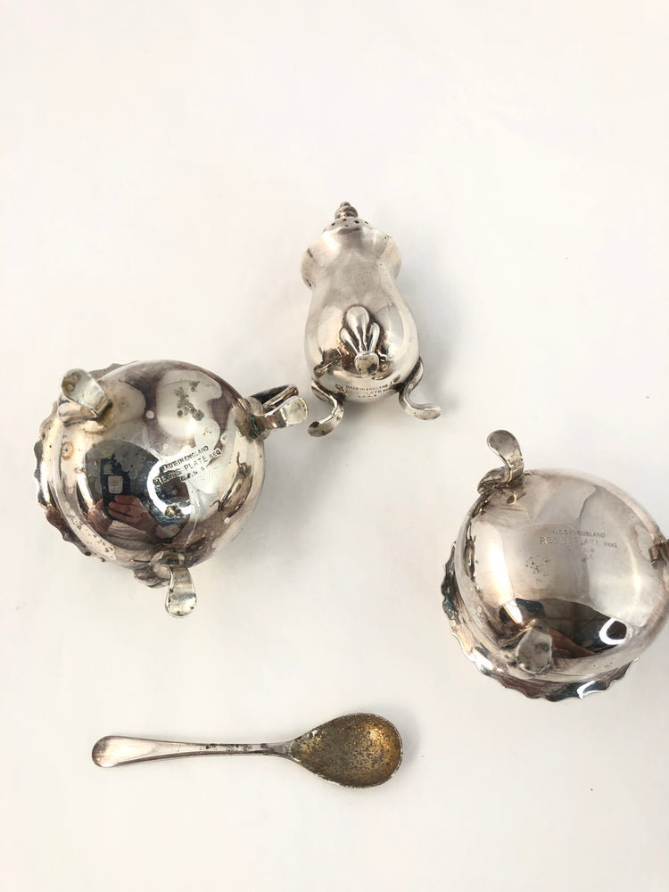 
                  
                    Silver Plate Condiment set (19193)
                  
                