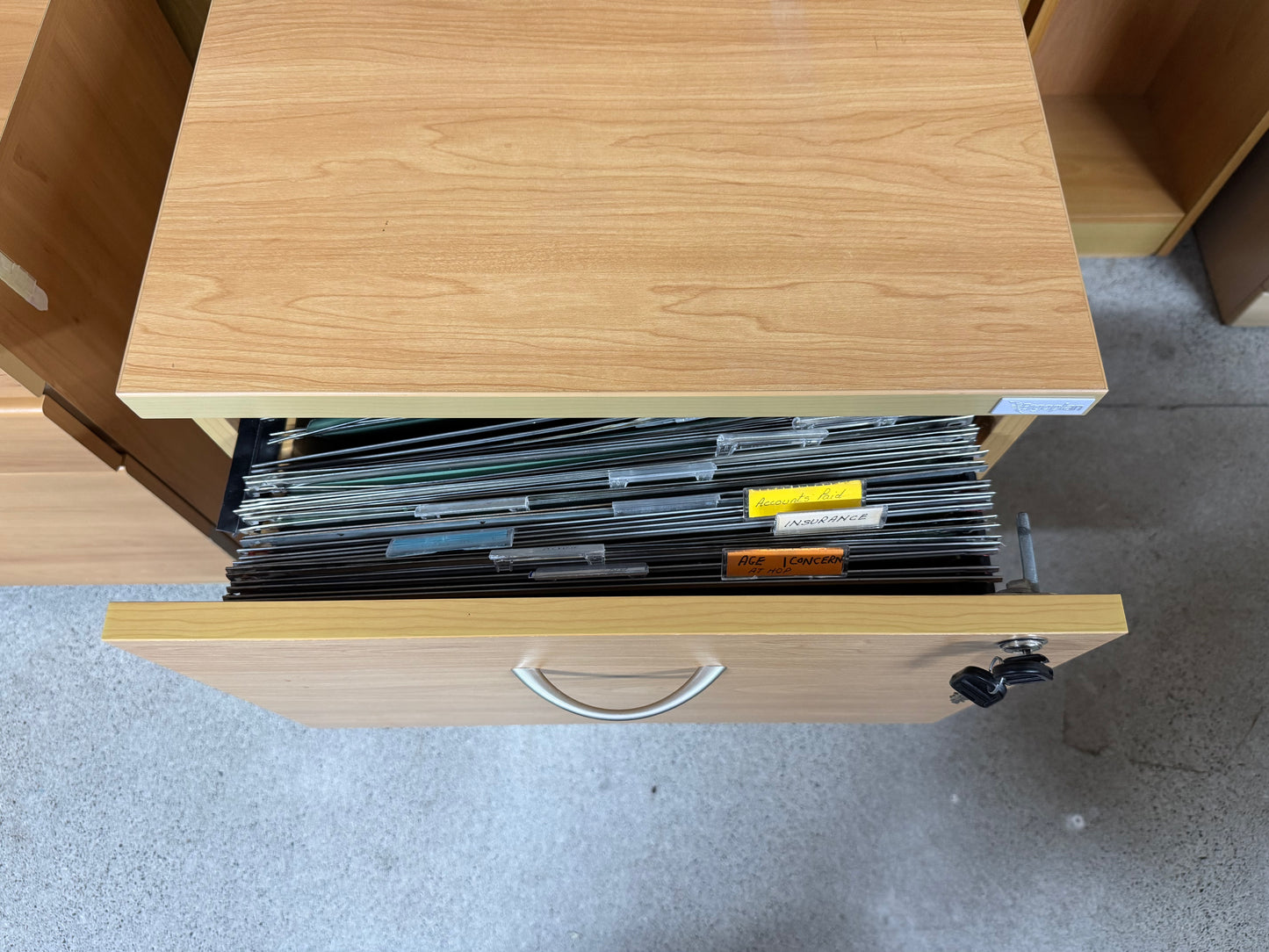 
                  
                    Two Drawer Filing Cabinet - with Keys (21221)
                  
                