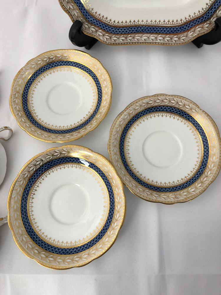 
                  
                    Aynsley Gold,Blue & White Teacups,Creamer  (20269)
                  
                