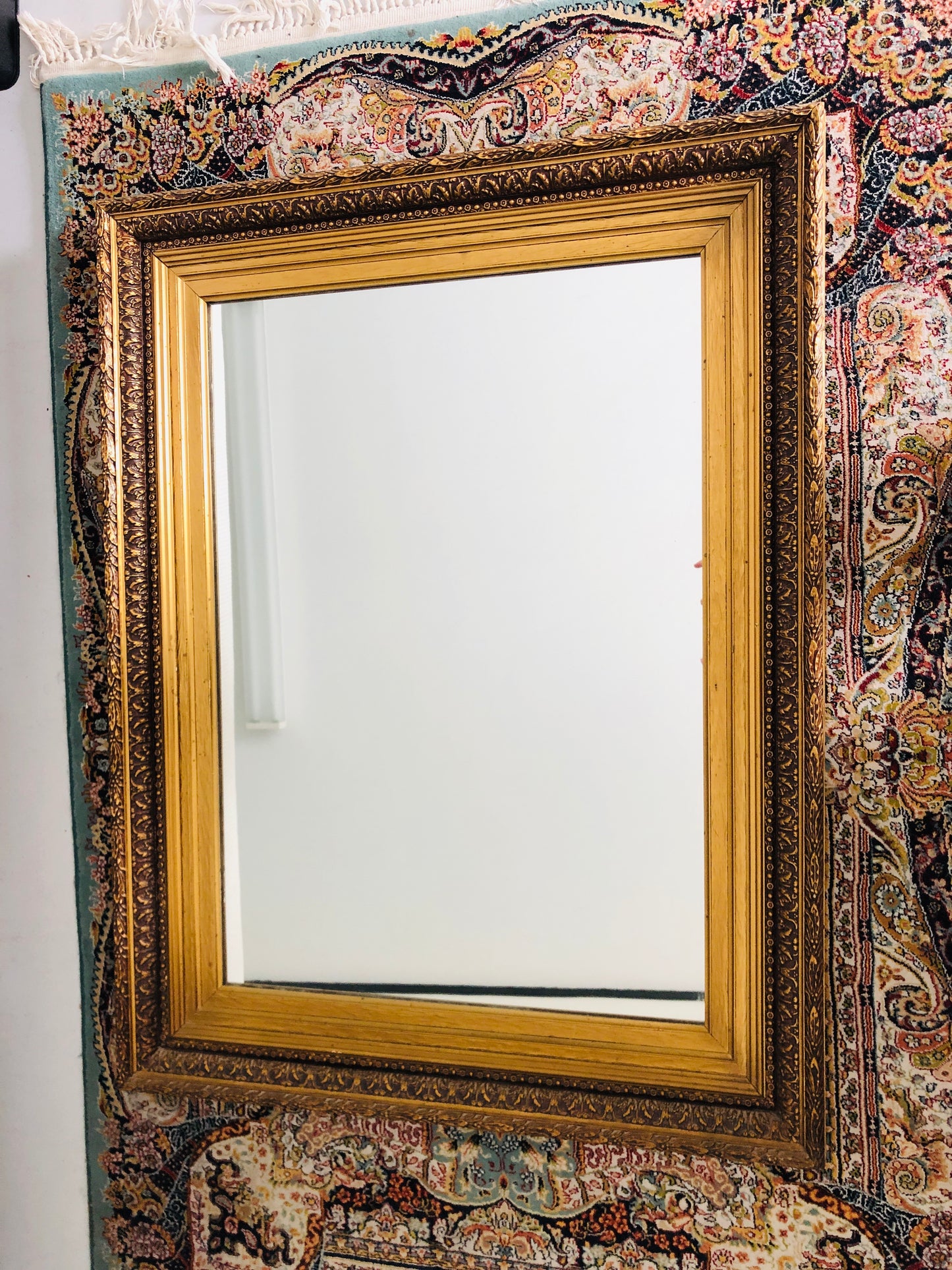 
                  
                    Large Gold Frame Mirror (21479)
                  
                