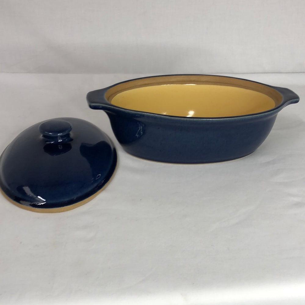
                  
                    Denby - Cottage Blue Stoneware Dish (17203)
                  
                