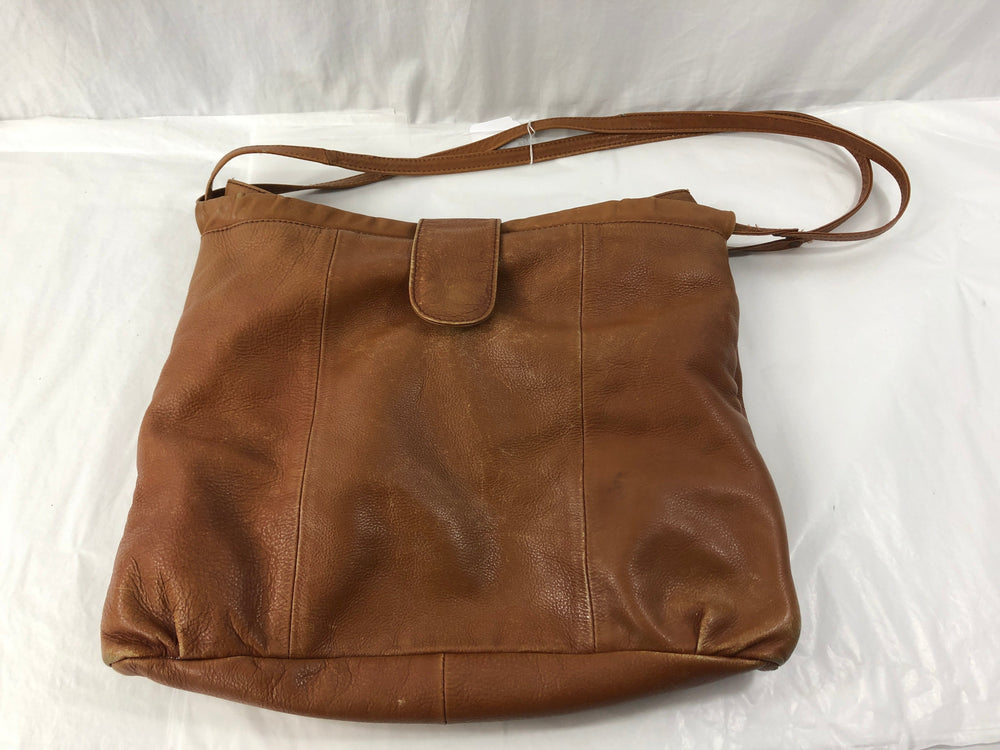 Selva - Genuine Tan Leather Satchel/Shopper Bag (21422)