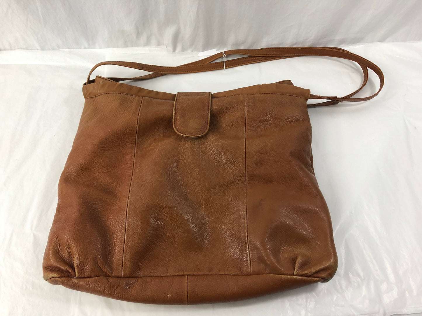 
                  
                    Selva - Genuine Tan Leather Satchel/Shopper Bag (21422)
                  
                