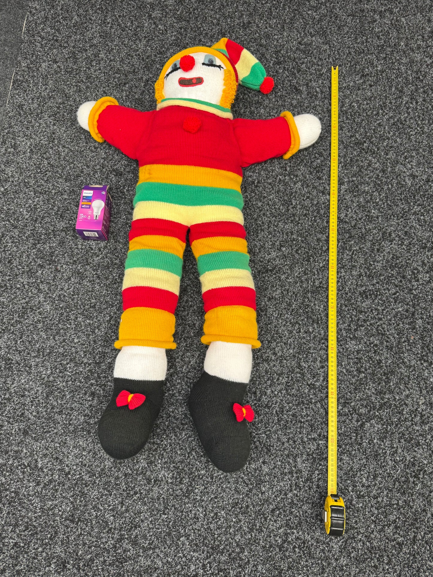 
                  
                    Very LARGE Knitted Coco The Clown (21980)
                  
                