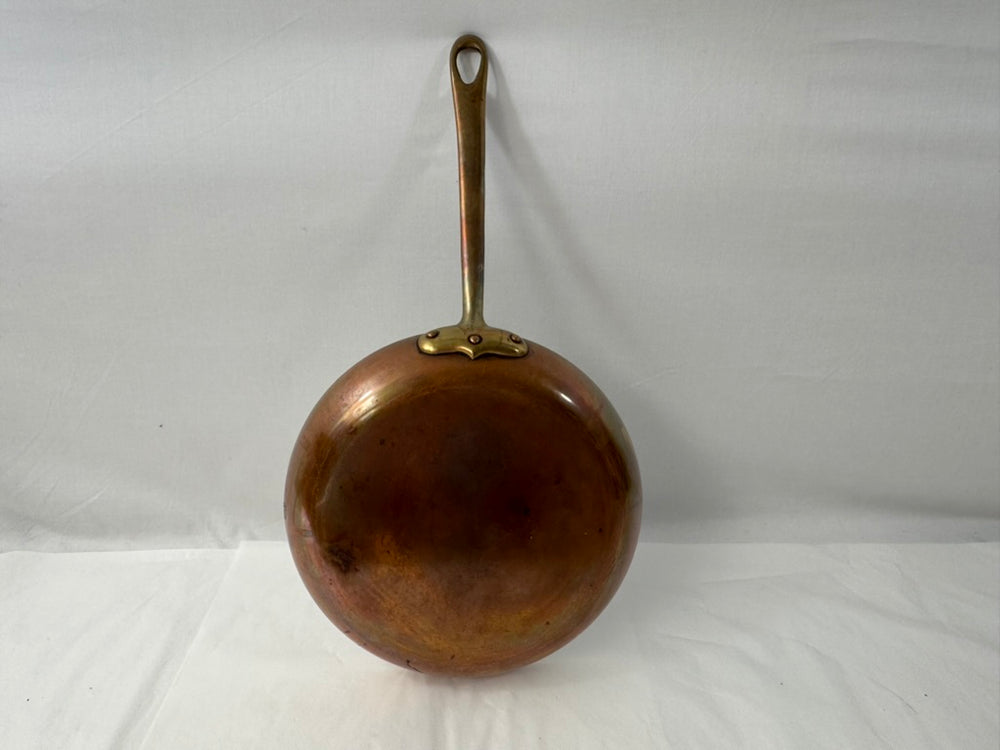 Vintage Copper and Brass Fry Pan 255mm (20002)