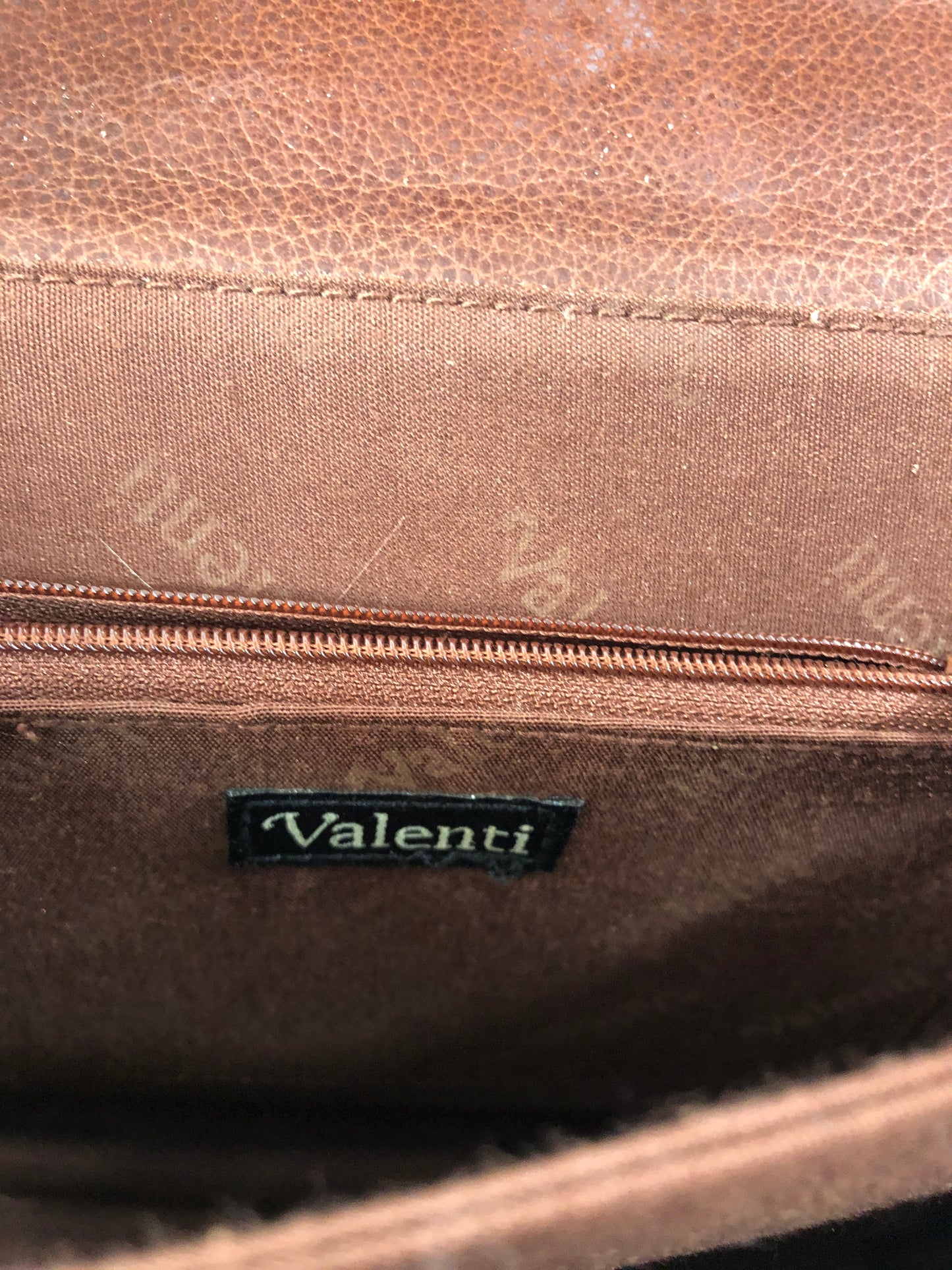 
                  
                    Valenti Genuine Leather Brown Handbag (21428)
                  
                