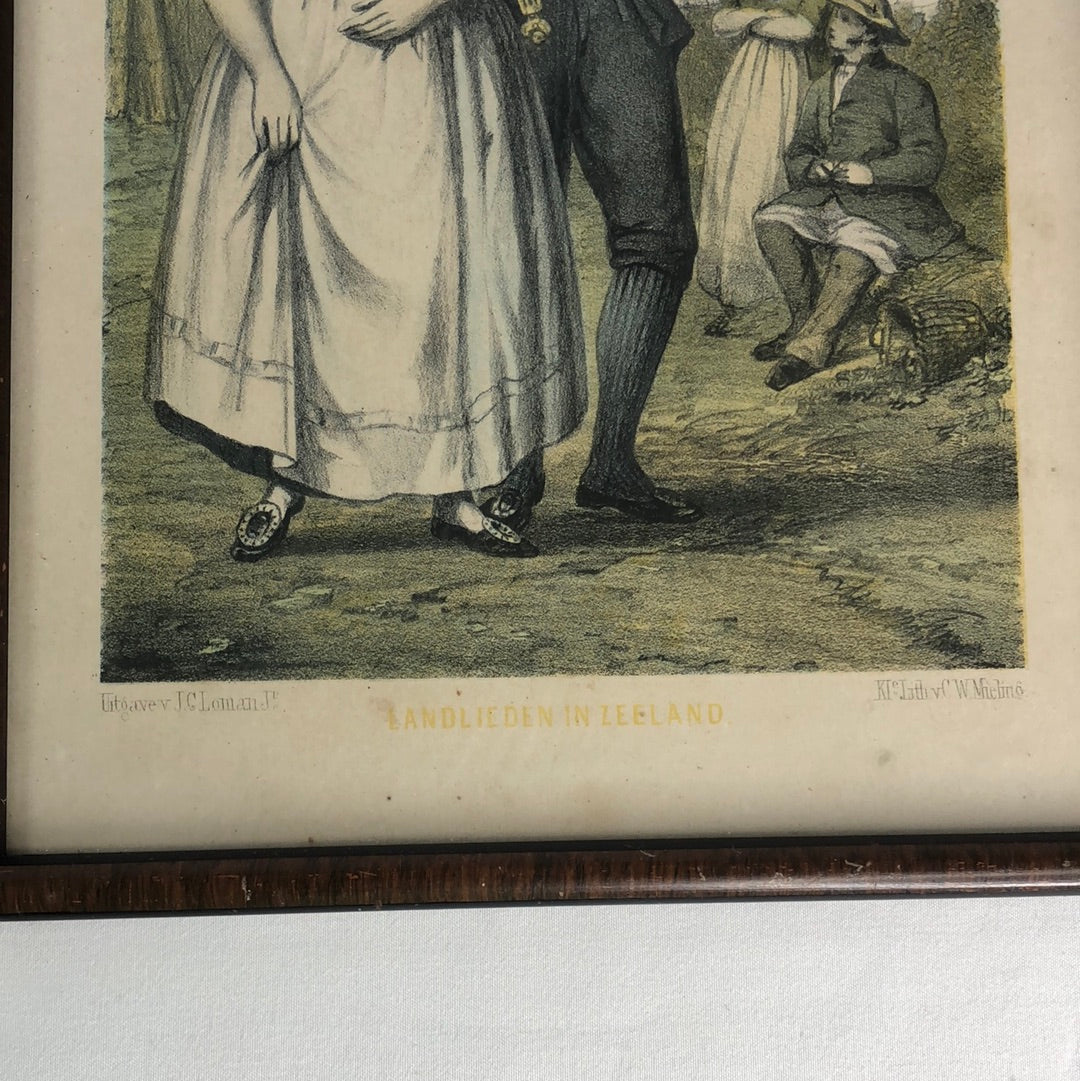 
                  
                    Dutch Traditional Costume Lithograph - 1875 (17131)
                  
                