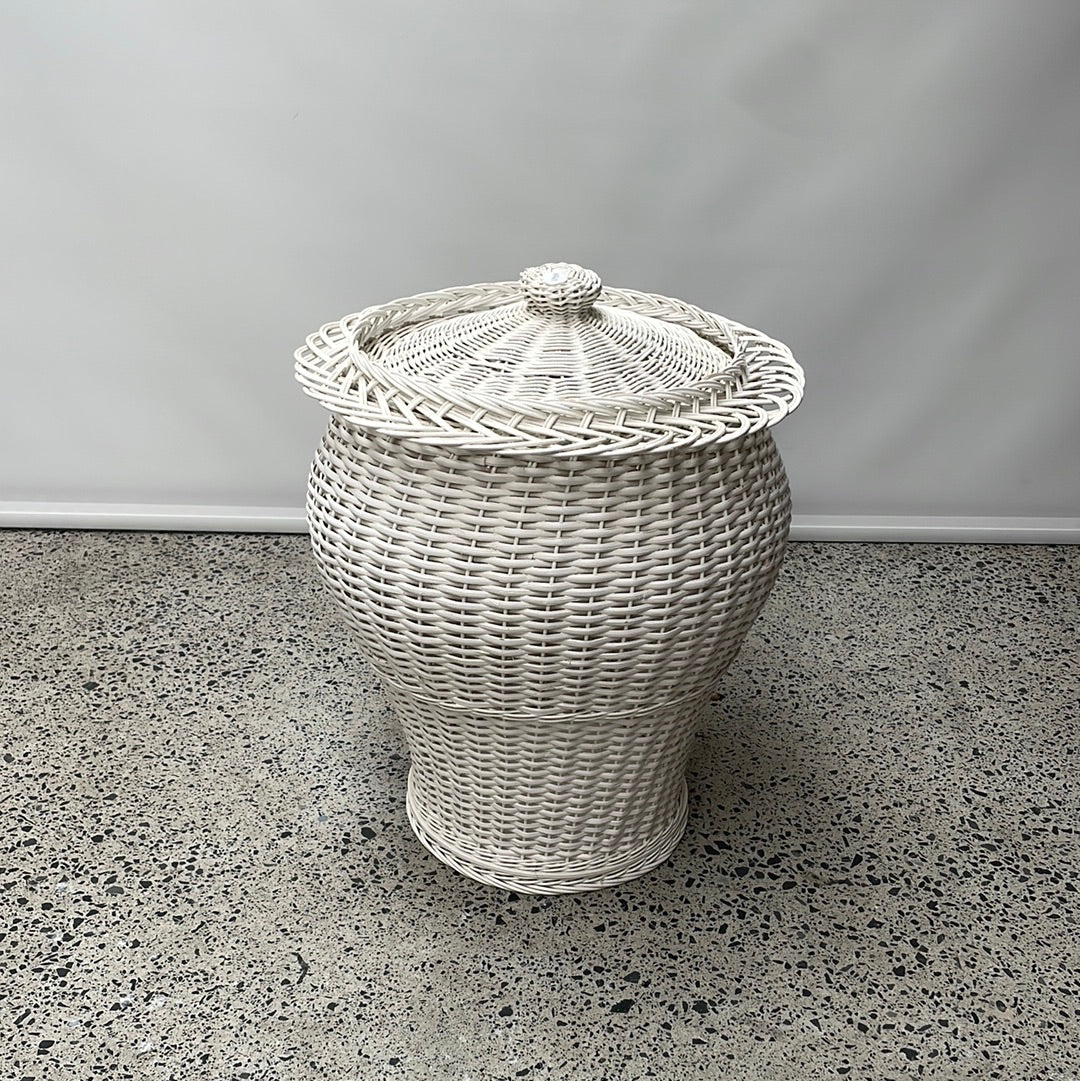 
                  
                    Large White Cane Laundry Basket (16547)
                  
                