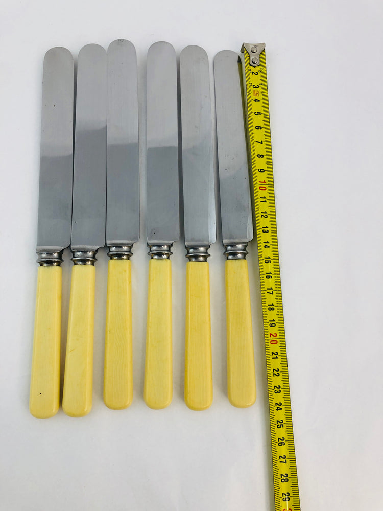 
                  
                    B & J Sippel LTD - Bone Handle Dinner Knives -Sheffield (21314)
                  
                