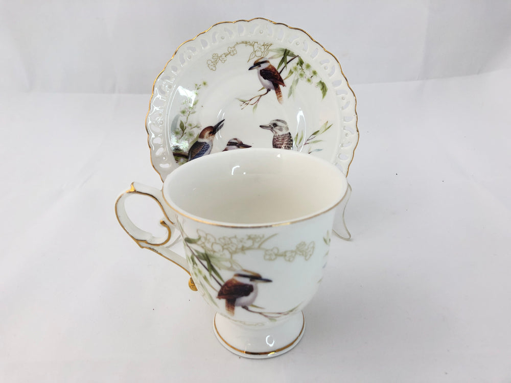 The Australian Bird Collection Kookaburra Teacup & Saucer (20268)