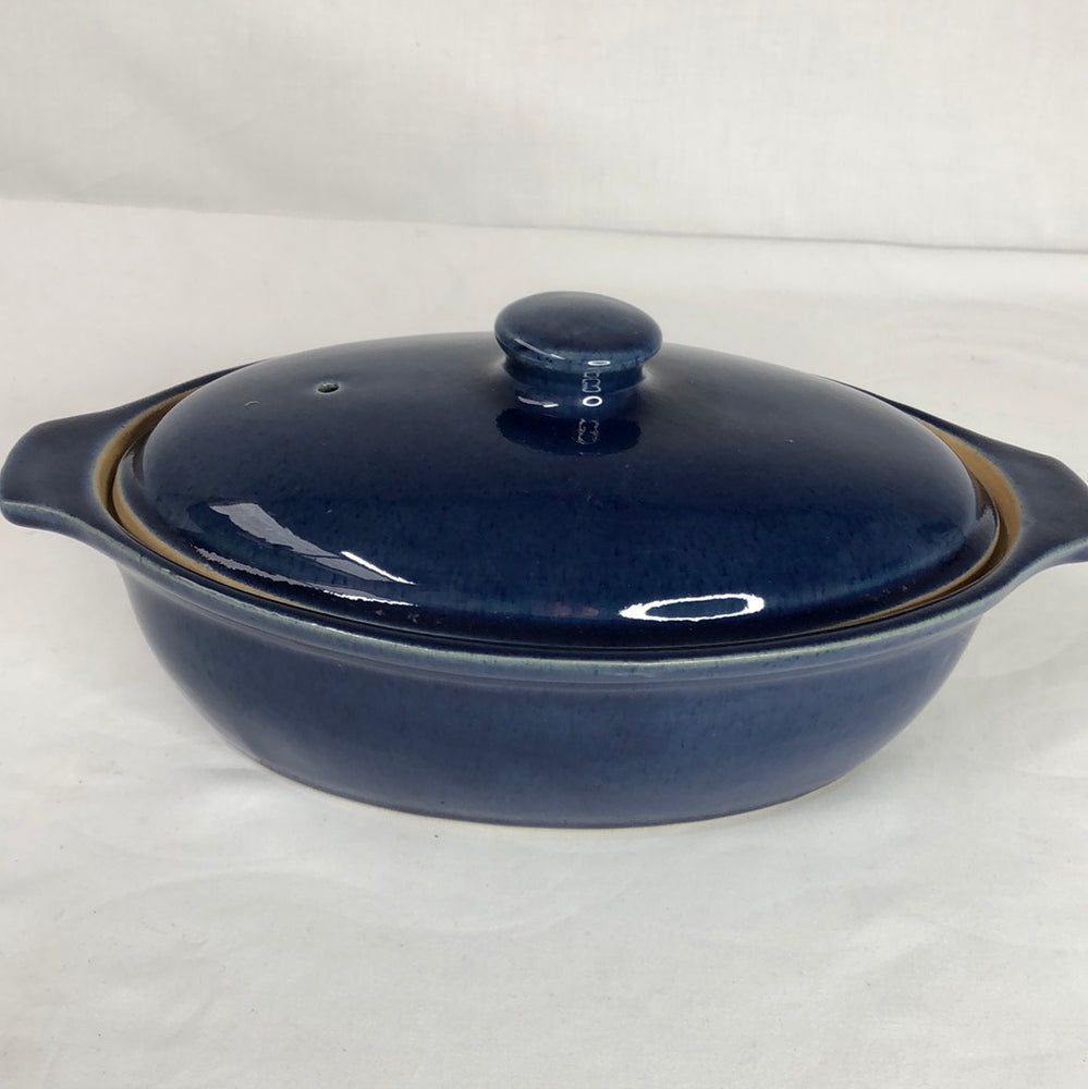 
                  
                    Denby - Cottage Blue Stoneware Dish (17203)
                  
                