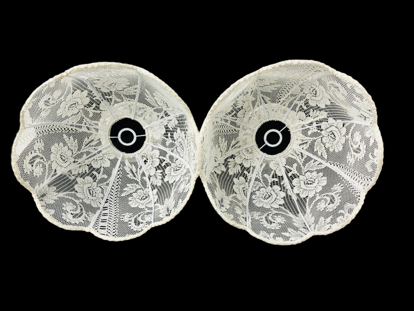
                  
                    Lace Lamp Shades x 2 (20552)
                  
                