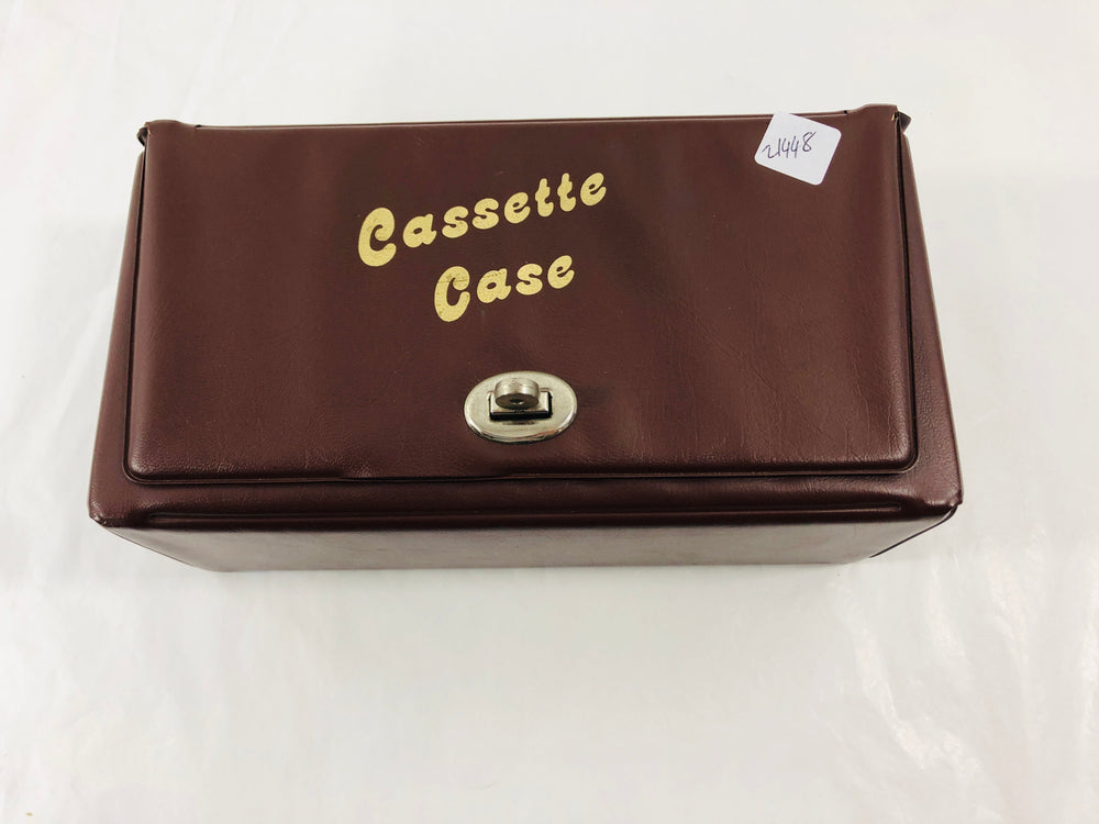 Vintage Portable Cassette Case (21448)