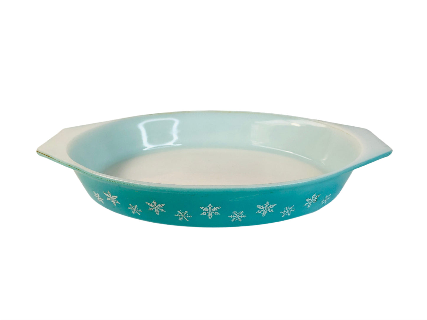 
                  
                    Vintage Pyrex Casserole Dish - Snowflake (18134)
                  
                