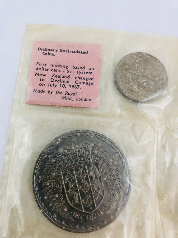 
                  
                    Change to Decimal Coins - 1967 New Zealand Coins (21730)
                  
                