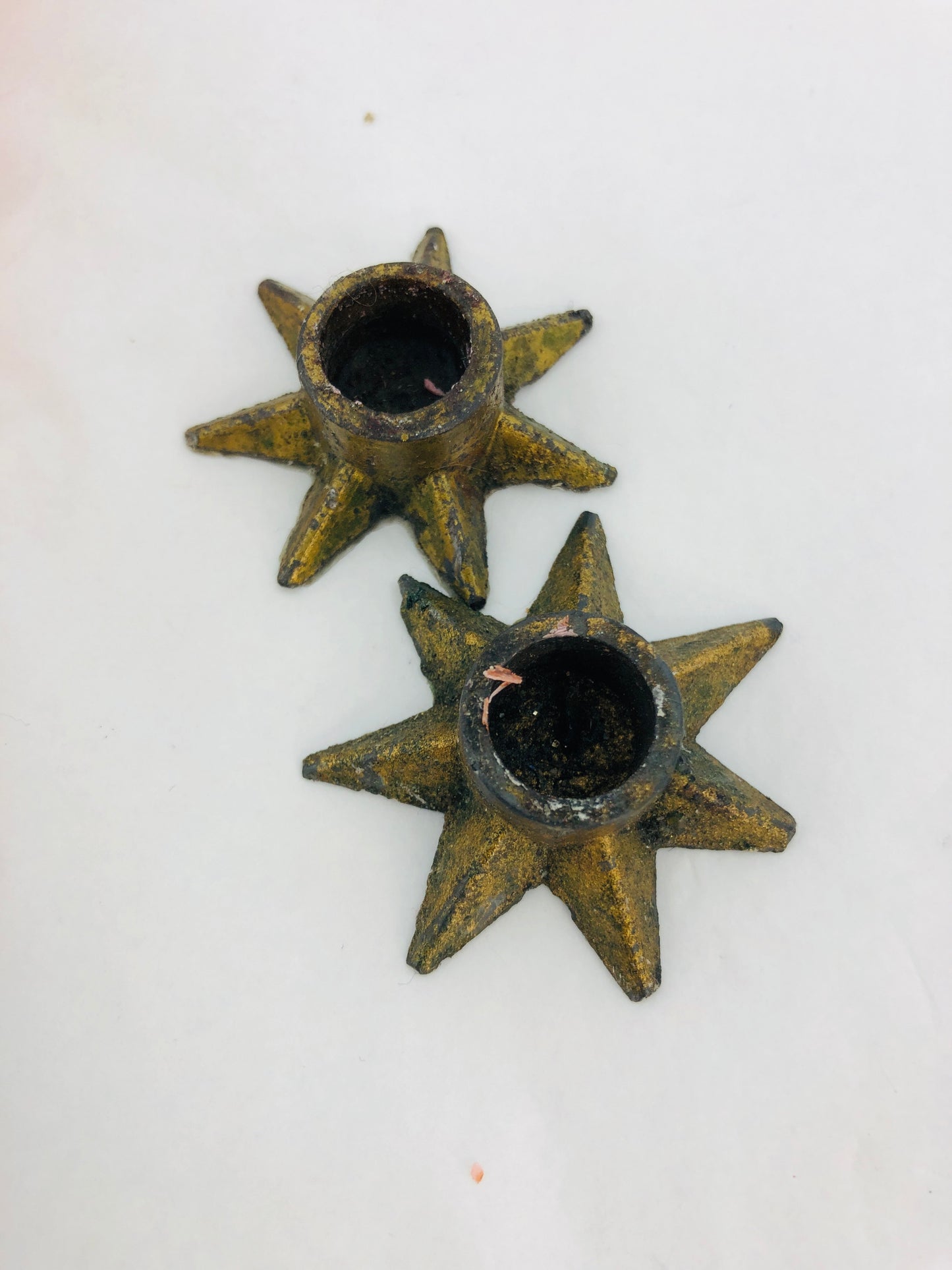 
                  
                    Vintage Tall Hanukkah Candles Holders (21619)
                  
                