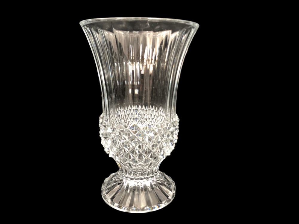 Large Wide Mouth Crystal Vase (20059)