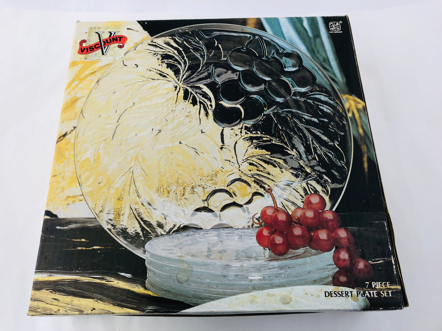 
                  
                    Vintage 7 Piece Desert Plate Set (21277)
                  
                