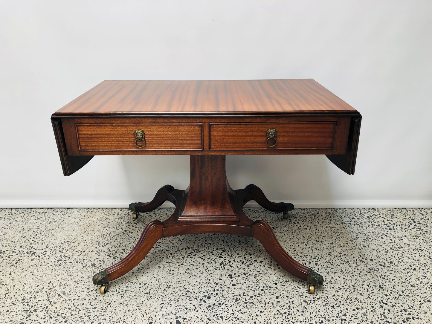 
                  
                    Dropdown Pedestal Table- Mahogany (21780)
                  
                