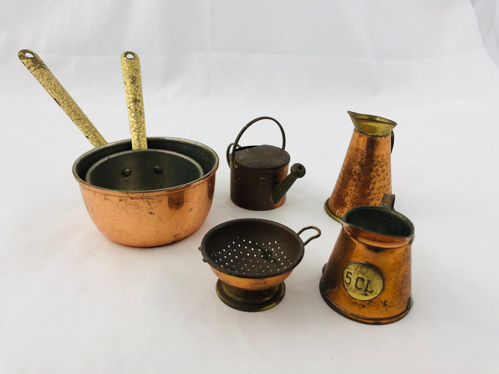 Small Copper Kitchen Ornaments (21345)