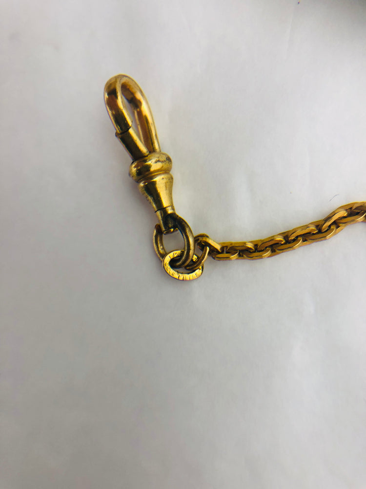 
                  
                    Vintage 12k Gold Filled Clip with Chain (21597)
                  
                