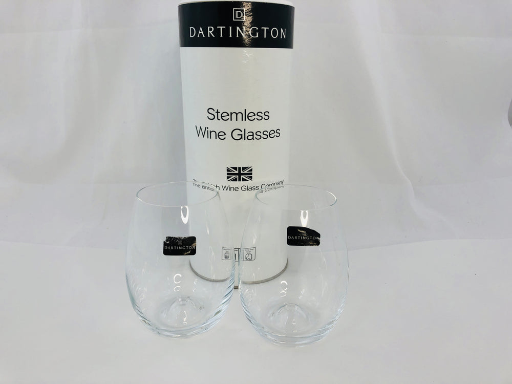 Dartington Stemless Wine Glasses x 2 (21665)