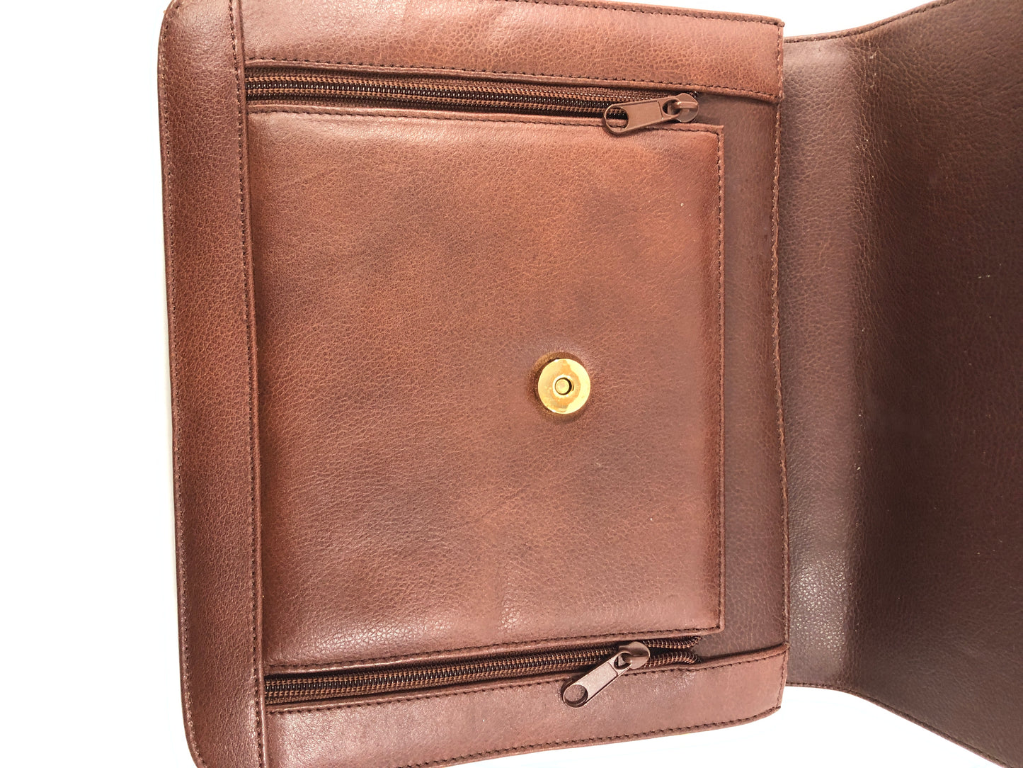 
                  
                    Valenti Genuine Leather Brown Handbag (21428)
                  
                